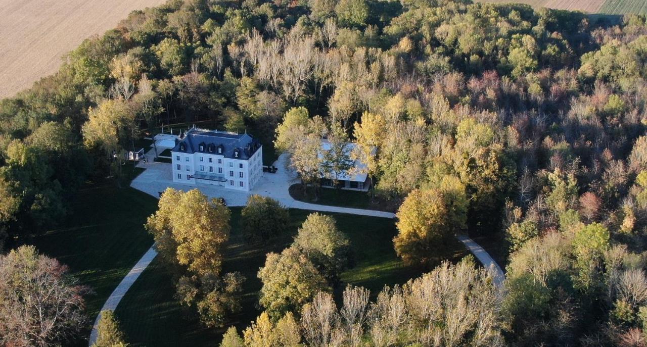 Chateau Des Hauts De Provins Hotel Champcenest Buitenkant foto