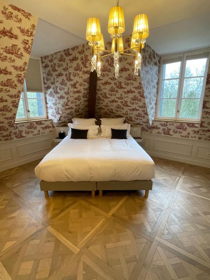 Chateau Des Hauts De Provins Hotel Champcenest Buitenkant foto