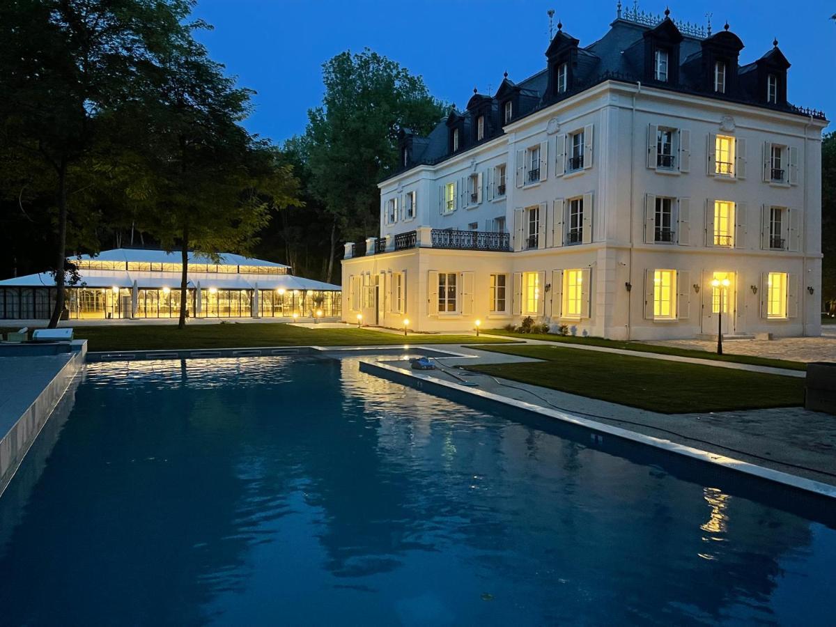 Chateau Des Hauts De Provins Hotel Champcenest Buitenkant foto